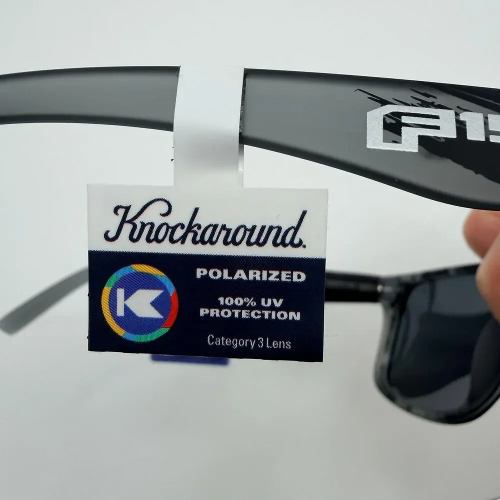 Knockaround Torrey Pines Frosted Splatter Ford F-150 Polarized Sunglasses 58-18